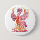 Arise Phoenix Button (Vorderseite)