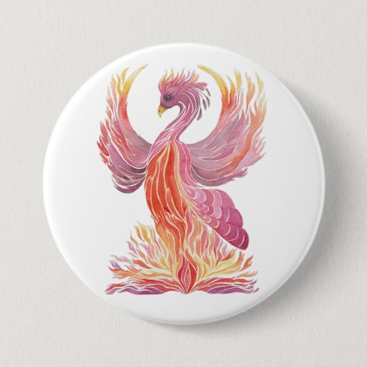 Arise Phoenix Button (Vorderseite)