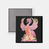 Arise Phoenix Magnet (Vorderseite/Rückseite)