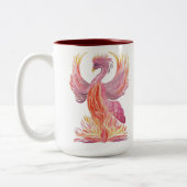 Arise Phoenix Zweifarbige Tasse (Links)