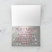 Arise Shine Isaiah 60 Christliche Karte (Innenseite)