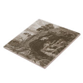 Aristeus zwingt Proteus, um seine Orakel, 17 Fliese (Seite)