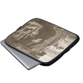 Aristeus zwingt Proteus, um seine Orakel, 17 Laptopschutzhülle (Vorne Knopf)