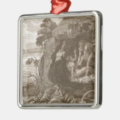 Aristeus zwingt Proteus, um seine Orakel, 17 Silbernes Ornament (Links)