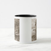 Aristeus zwingt Proteus, um seine Orakel, 17 Tasse (Zentrum)