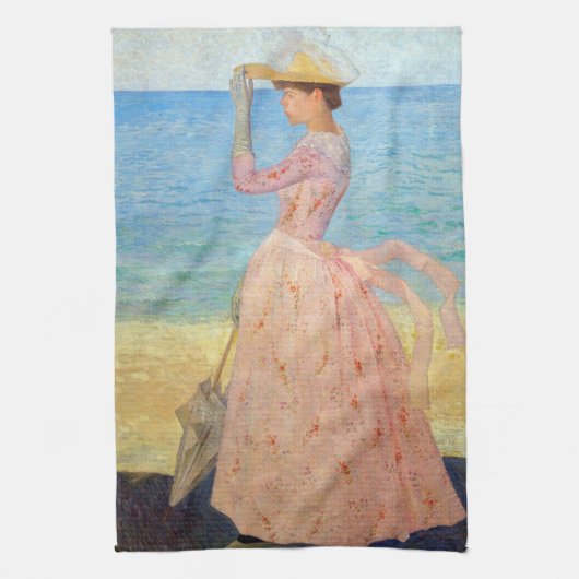 Aristide Maillol - Frau mit einem Parasol Geschirrtuch (Vertikal)