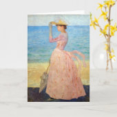 Aristide Maillol - Frau mit einem Parasol Karte (Gelbe Blume)