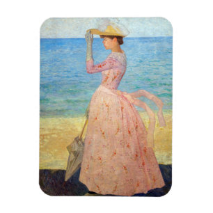 Aristide Maillol - Frau mit einem Parasol Magnet