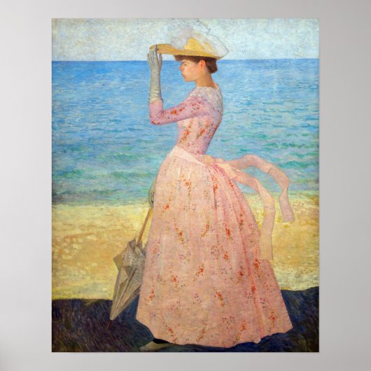 Aristide Maillol - Frau mit einem Parasol Poster (Vorne)