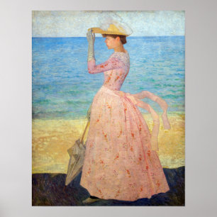 Aristide Maillol - Frau mit Sonnenschirm Poster
