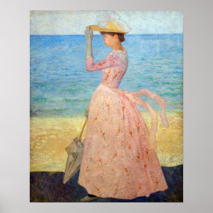 Aristide Maillol - Frau mit Sonnenschirm Poster