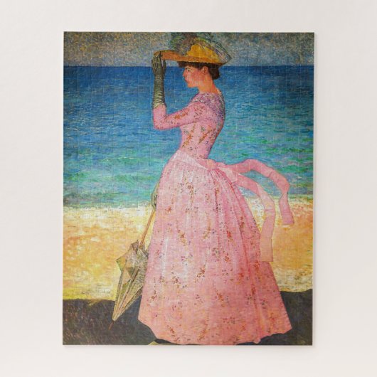 Aristide Maillol - "Frau mit Sonnenschirm" Puzzle (Vertikal)
