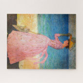 Aristide Maillol - "Frau mit Sonnenschirm" Puzzle (Horizontal)
