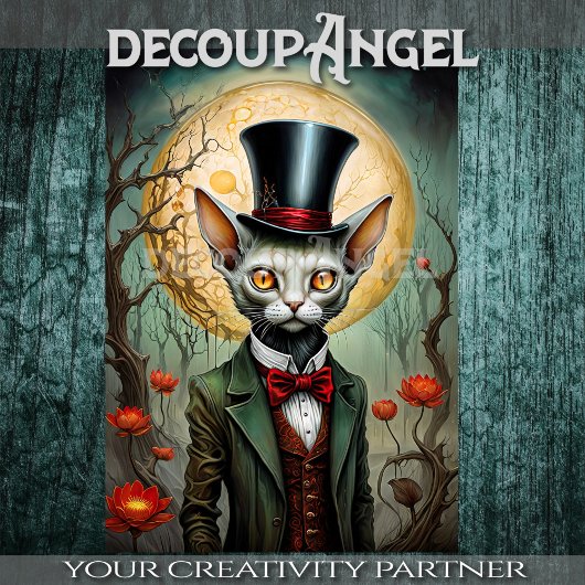 Aristocat Decoupage Seidenpapier