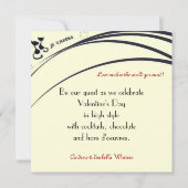 AristoCat Valentine - Party Einladung (Rückseite)