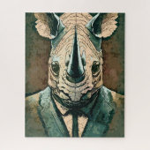 Aristocrat Rhino Puzzle (Vertikal)