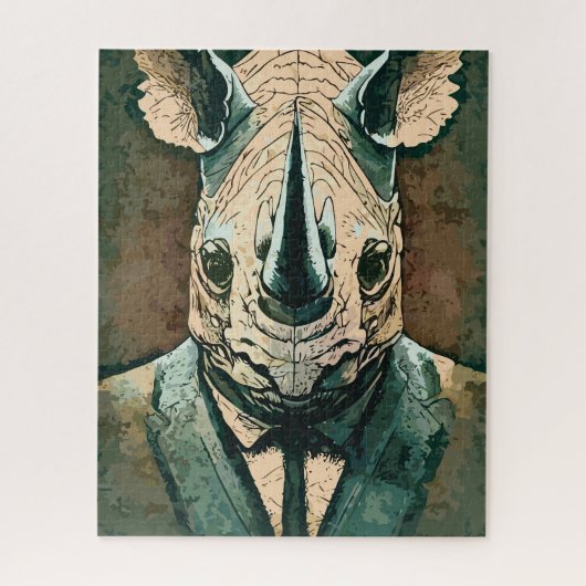Aristocrat Rhino Puzzle (Vertikal)