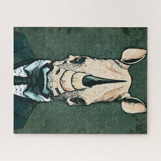Aristocrat Rhino Puzzle (Horizontal)