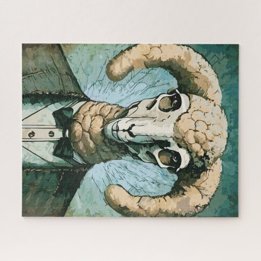 Aristocrat Sheep Puzzle (Horizontal)