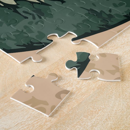 Aristocrat Wolf Puzzle (Seite)