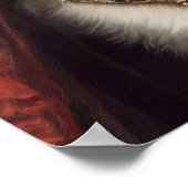 Aristocratic German Shepherd Art, Renaissance Dog Poster (Ecke)