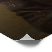 Aristocratic Yorkshire Terrier Print, Renaissance Poster (Ecke)