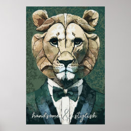 Aristokrat Lion Poster