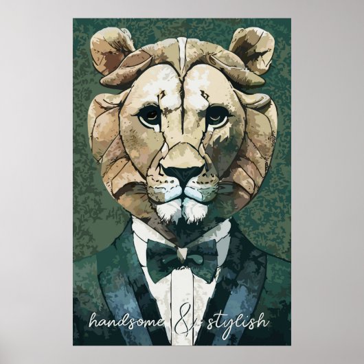 Aristokrat Lion Poster (Vorne)