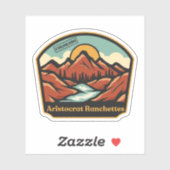 Aristokrat Ranchettes, Colorado Aufkleber (Blatt)