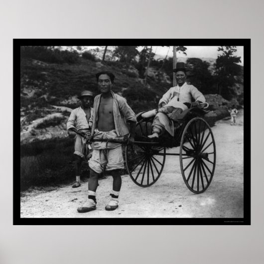 Aristokrat-Rickshaw 1910 Poster (Vorne)