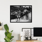 Aristokrat-Rickshaw 1910 Poster (Heimbüro)