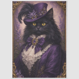 Aristokraten-Katze Seidenpapier