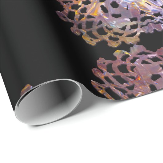 Aristokratisches festliches geschenkpapier (Rolleneckpunkt)