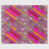 Aristokratisches festliches Party Urlaub Geschenkpapier (Flach)