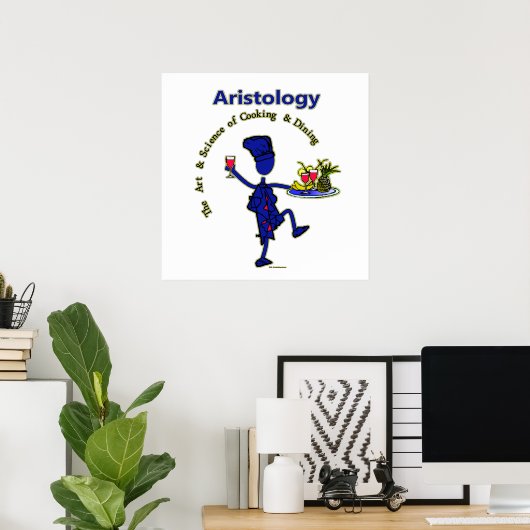 Aristology Gourmet Art of Cooking Poster (Heimbüro)