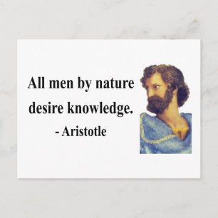 Aristoteles Angebot 6b Postkarte