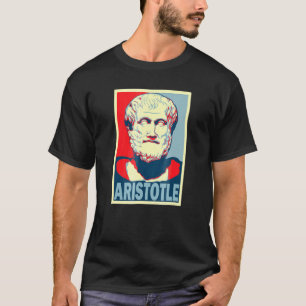 Aristoteles Antikes griechisches Poster Pop Art T-Shirt