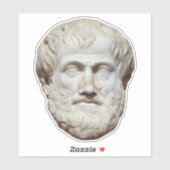 Aristoteles Aufkleber (Blatt)