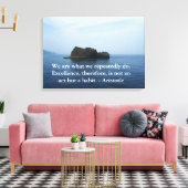Aristoteles Excellence-Angebot Leinwanddruck (Insitu (Wohnzimmer))