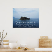 Aristoteles Excellence-Angebot Poster (Küche)