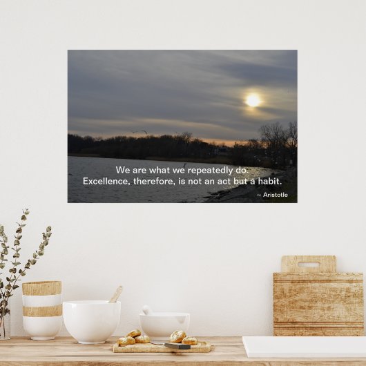 Aristoteles - Exzellenz Poster (Küche)