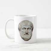 Aristoteles Griechischer Philosoph Kaffeetasse (Links)