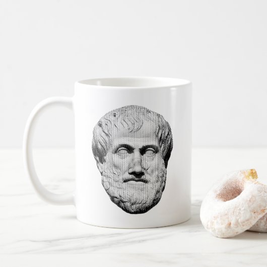 Aristoteles Griechischer Philosoph Kaffeetasse (Mit Donut)
