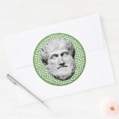 Aristoteles Griechischer Philosoph Runder Aufkleber (Umschlag)