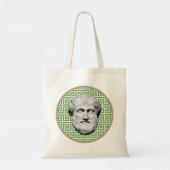 Aristoteles Griechischer Philosoph Tragetasche (Rückseite)