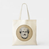 Aristoteles Griechischer Philosoph Tragetasche (Rückseite)