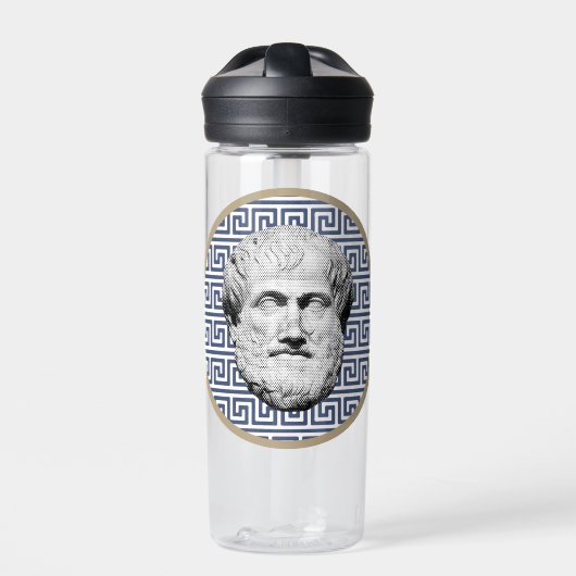 Aristoteles Griechischer Philosoph Trinkflasche (Vorderseite)