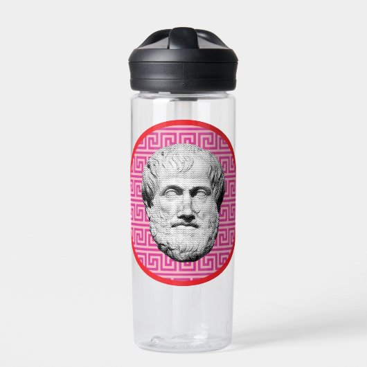 Aristoteles Griechischer Philosoph Trinkflasche (Vorderseite)