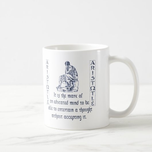 Aristoteles Kaffeetasse (Rechts)