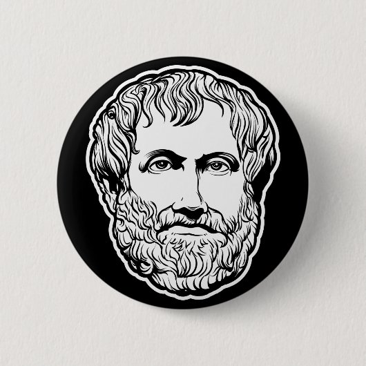 Aristoteles-Knopf Button (Vorderseite)